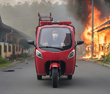 Efektif Untuk Area Yang Sulit Dijangkau Pemadam Konvensional