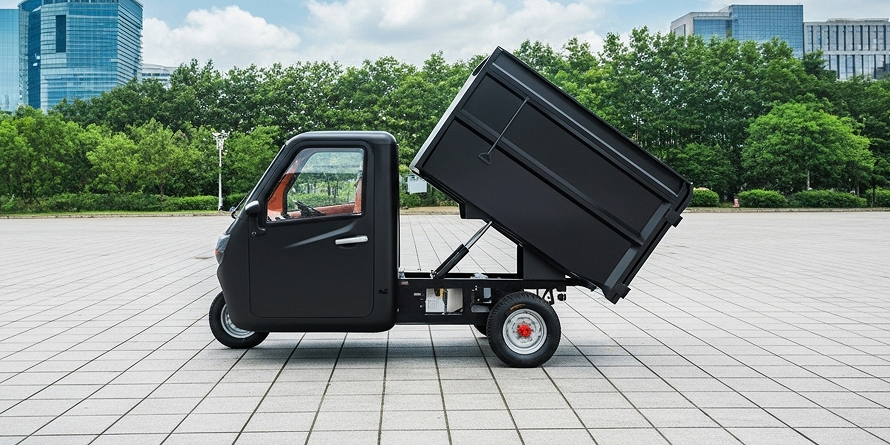 Tingkatkan efisiensi pengelolaan sampah di perkotaan dengan kendaraan listrik roda 3 pengangkut sampah